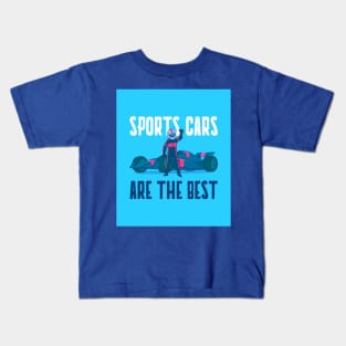 Sports cars are the best! Kids T-Shirt